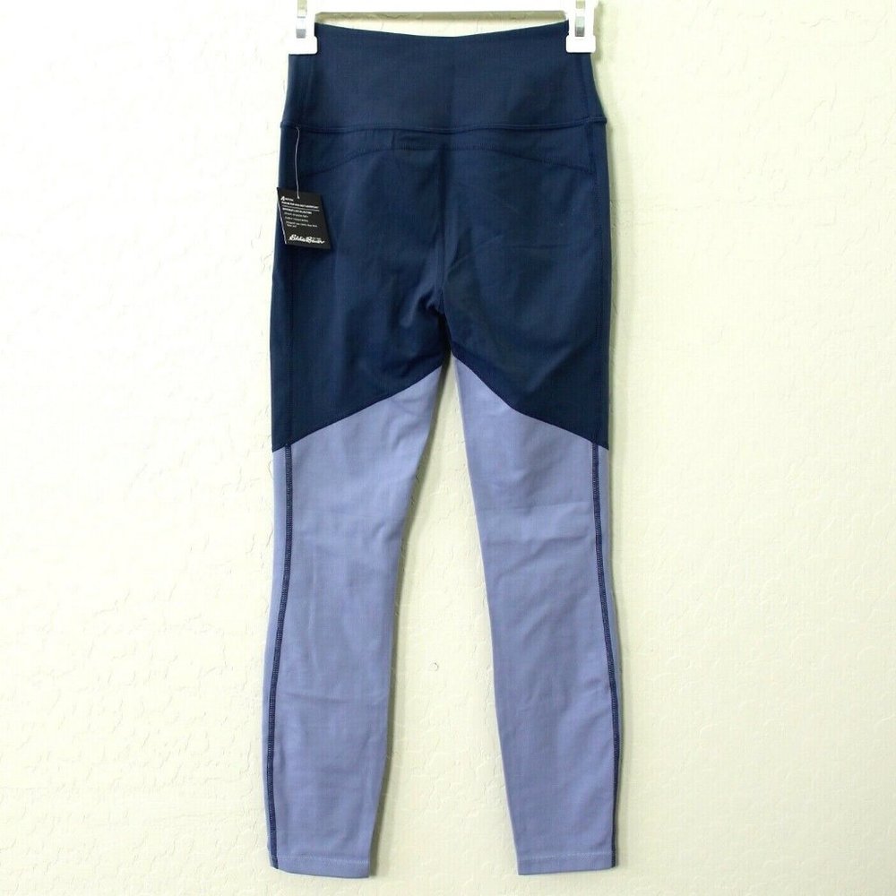 Eddie Bauer Movement Lux High-Rise 7/8-Length Color Blocked Legging - Picture 2 of 4